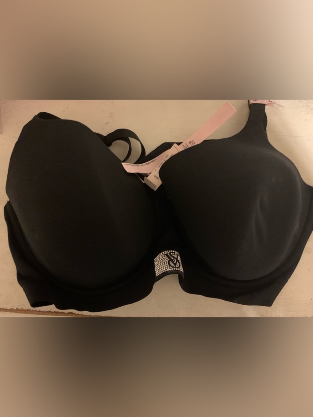 Victoria’s Secret Lightly Lined Wired Full Coverage Bra Black 40DD